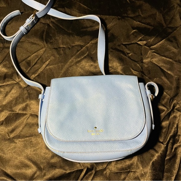 #2 Not So Mystery Box Kate Spade Blue Purse - Picture 2 of 16